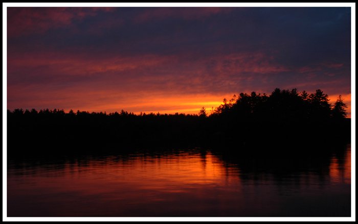 Summer Sunset At Squam Lake