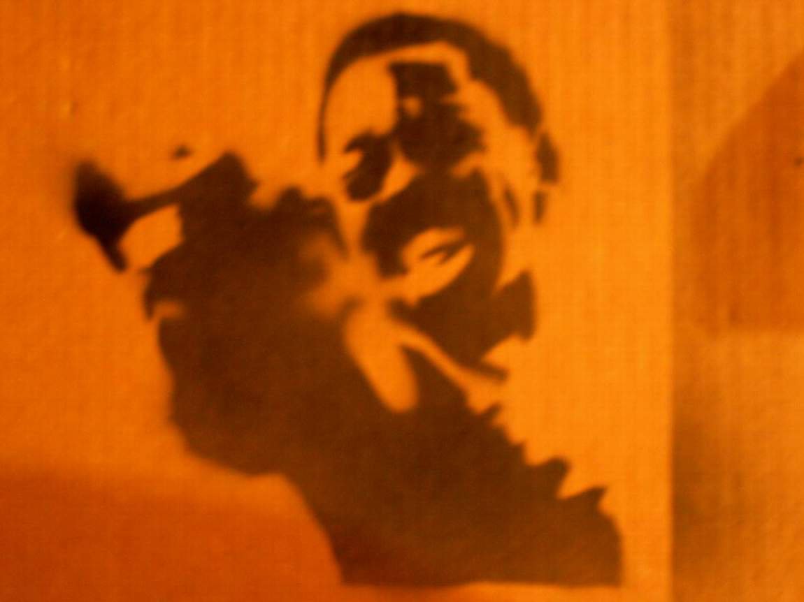 another stencil from the movie "city of god"