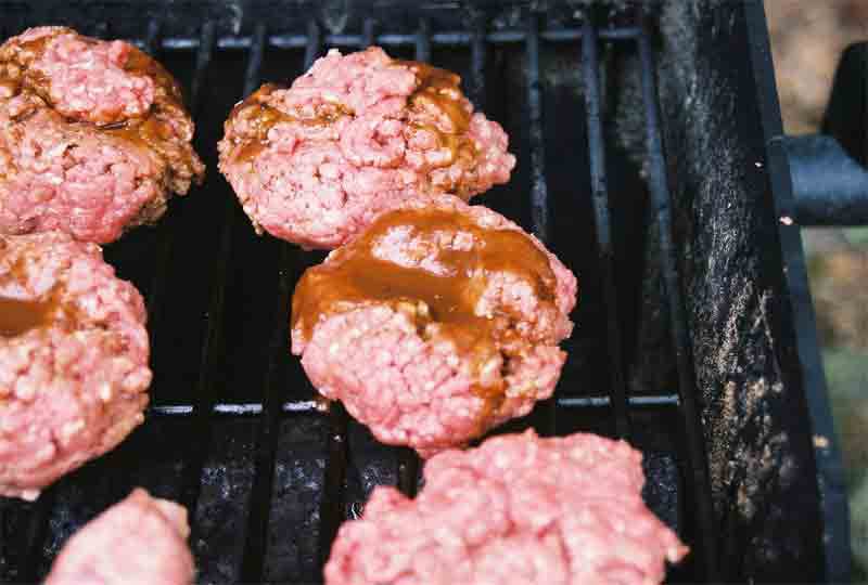 Anthony Bacon's famous sauce burgers