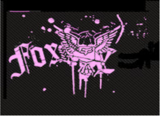 Fox Pink Stencil