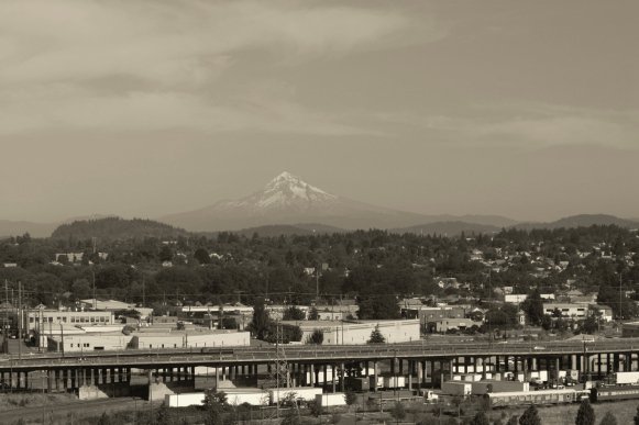 Portland w/ Mt. Hood