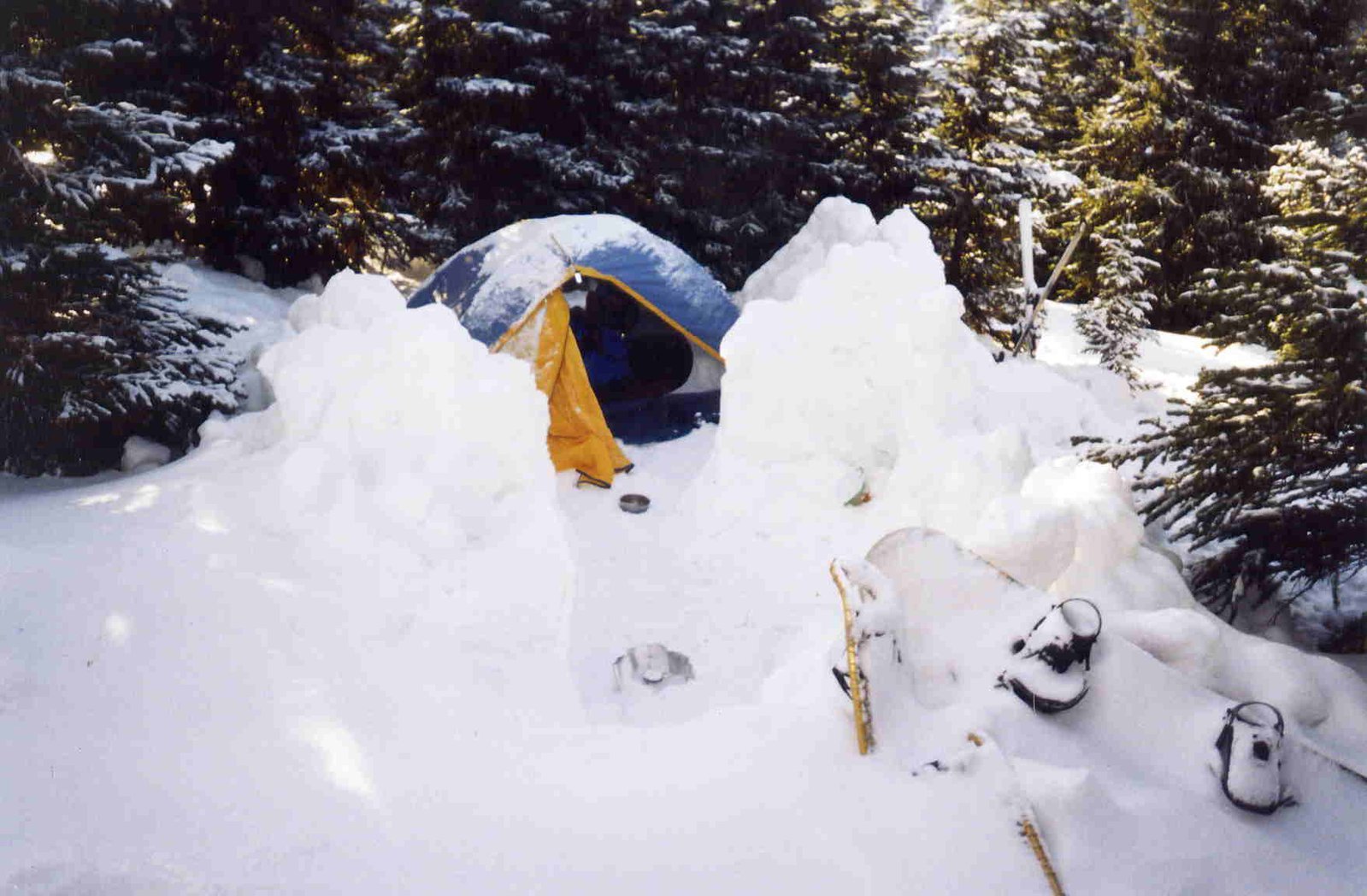 camp the next morning