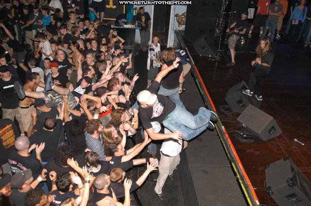 crowd surfing