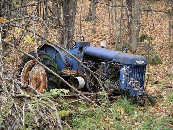 old old tractor