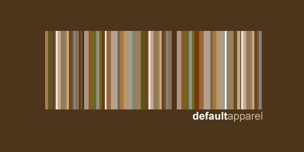 default apparel stripes logo