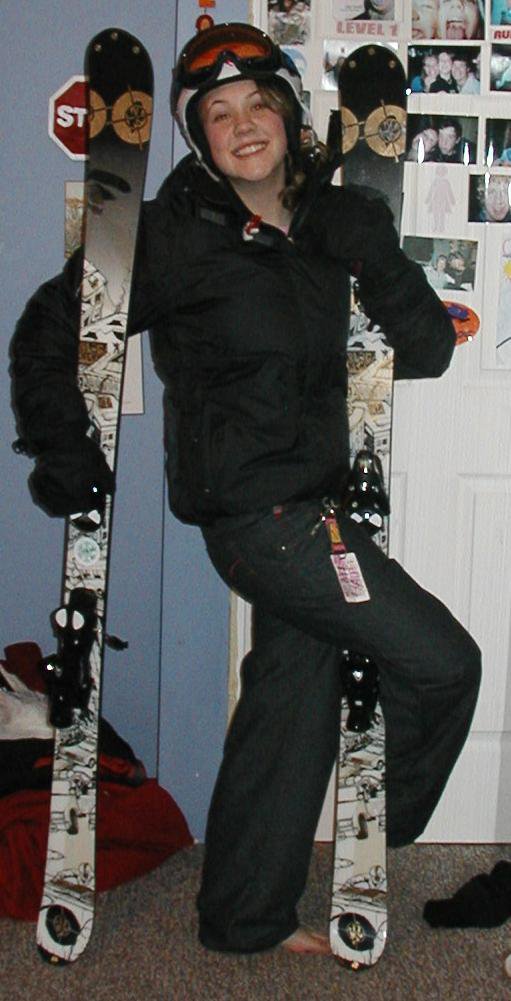 i love my skis this much!