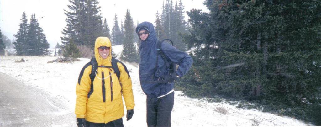 This was a backpacking expidition in early october, we picked the wrong day to make our ascent