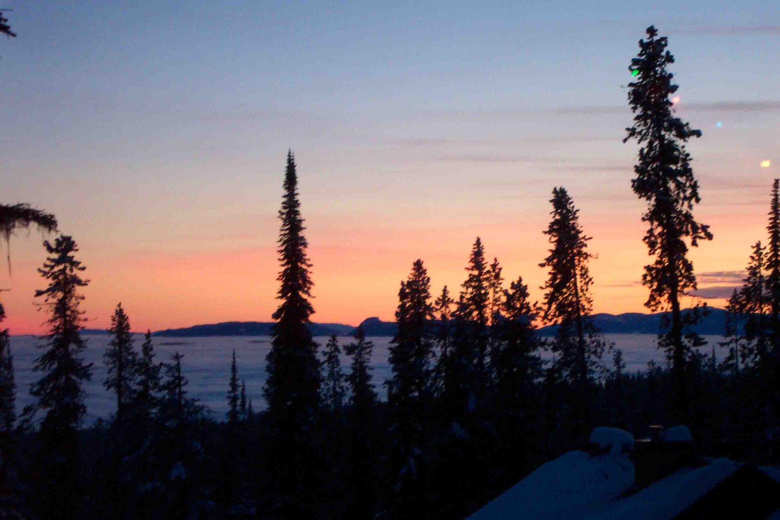 Big White sunset