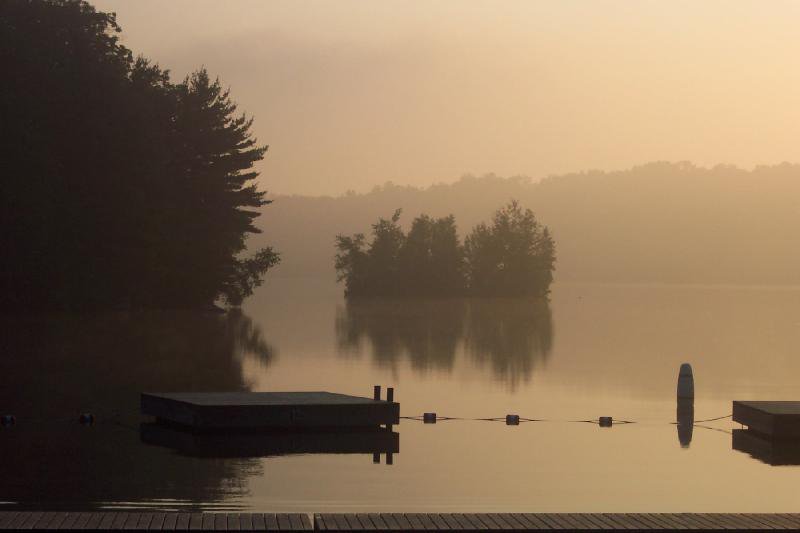 sunrise at the camp i worked at this summer