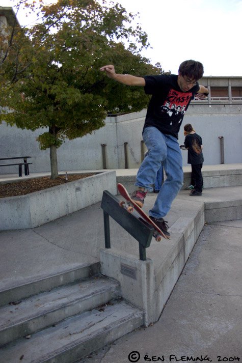 3-Stair Handrail (no joke!)