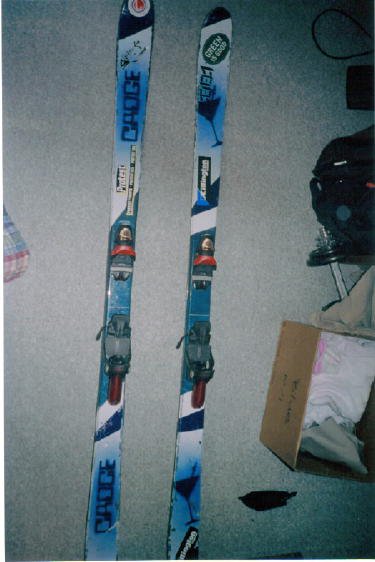 my ill painted skis