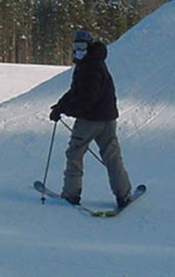 me coming down from a jib at breck