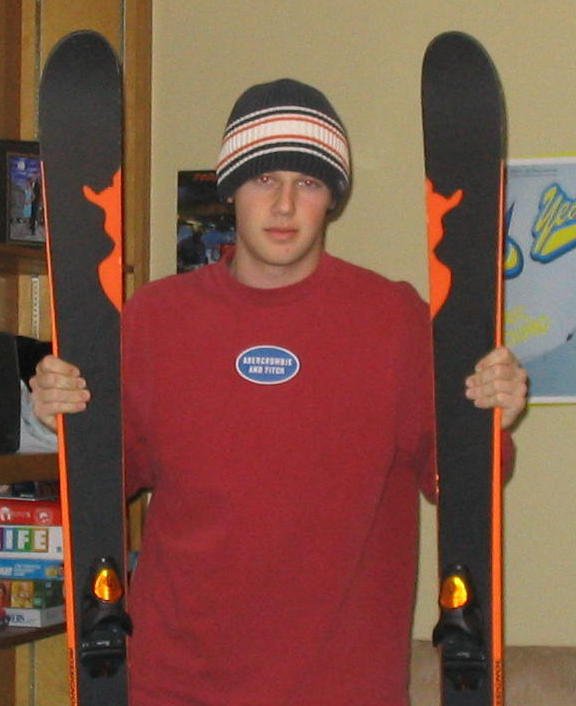 me and my skis