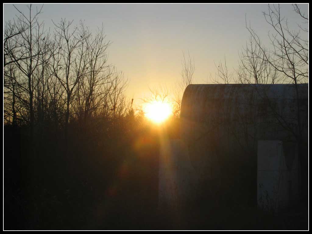 sunset at the mtn over thanksgiving break