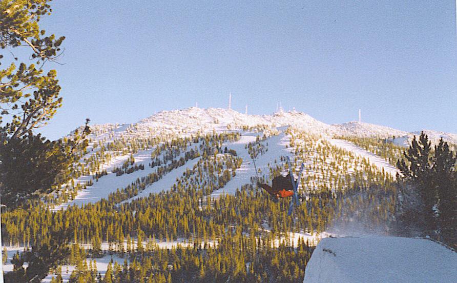 Frontflip in Tahoe BC