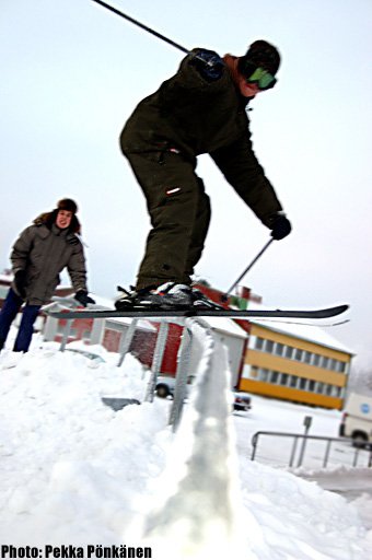 Sliding on a metal