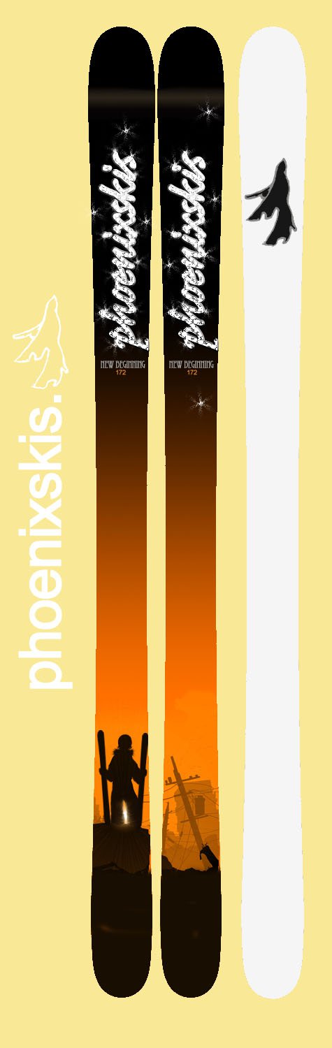 PHOENIXSKIS - 'New Beginning' Topsheet Design
