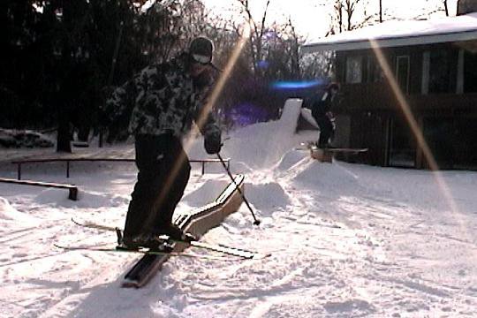 backyard set up