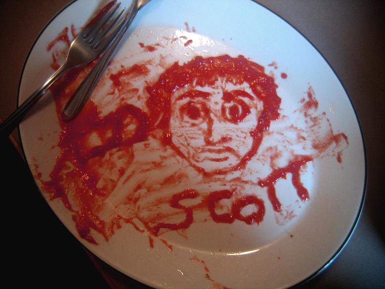 ketchup portrait by kylie