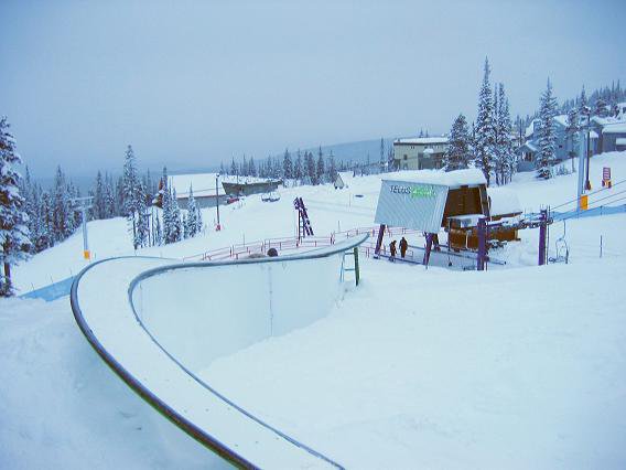 Roller coaster S box at Big white