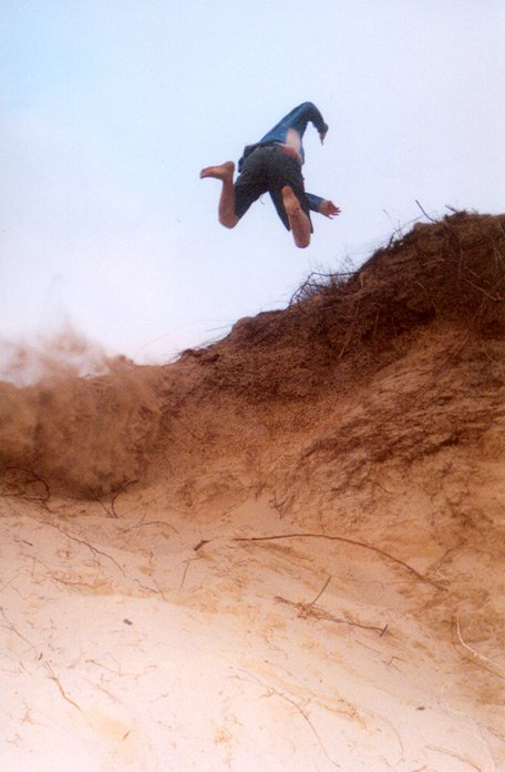 trying to get corked off dunes