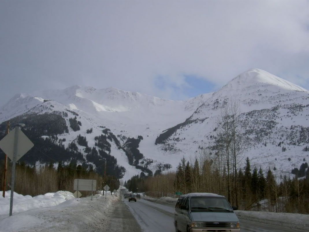 This is Alyeska In Feb of last year