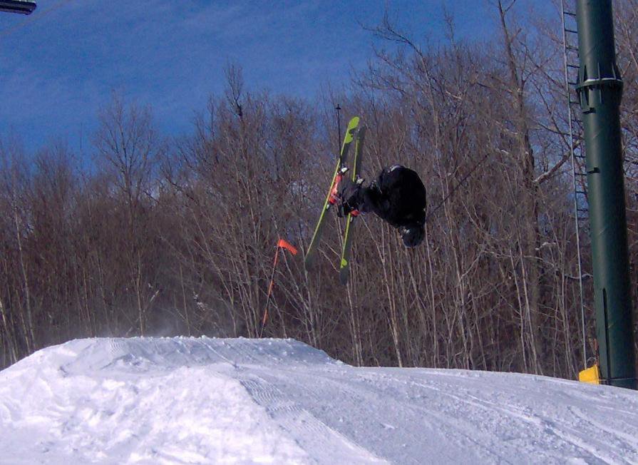 Backflip off the smallest jump