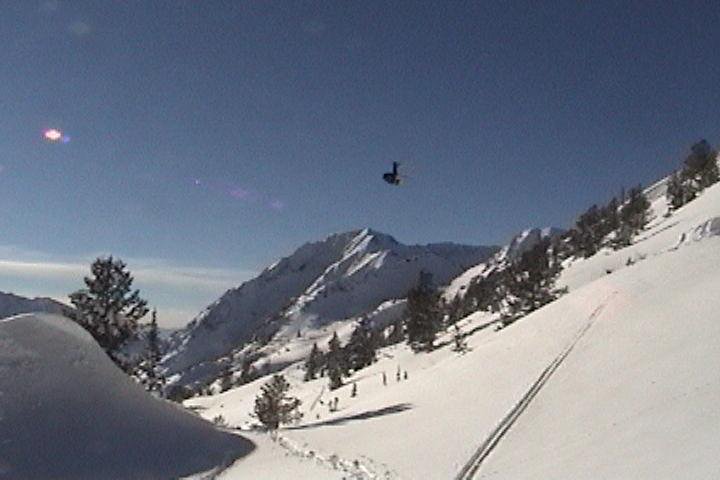 Front Flip over Chads Gap, Chad's