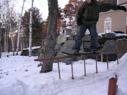 Who is it? None other than Matt! Nice Slide on handicap rail!