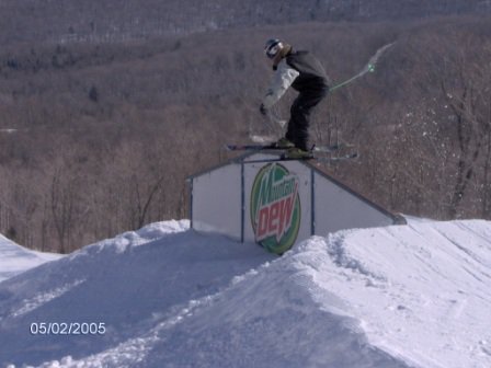 Rail jam at jay