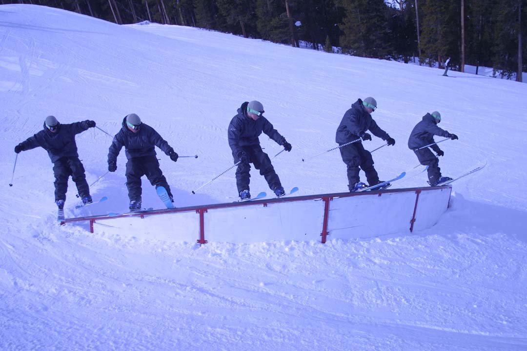 Banked C-rail sequence