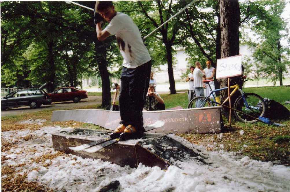 31. july - in a park near ice hocky hall :))