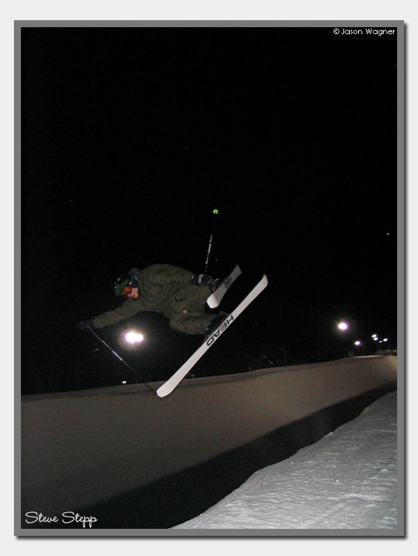 Steve boostin' in the Superpipe