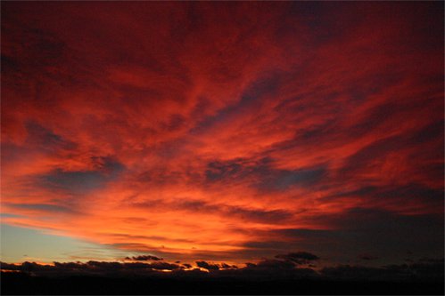 Sunset Cloud Pic