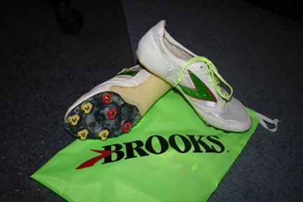 Brooks Prismec -SRII (the soles are shark skin)