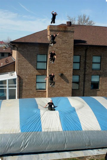 Burly Roof Drop Sequence at my Apartment Complex