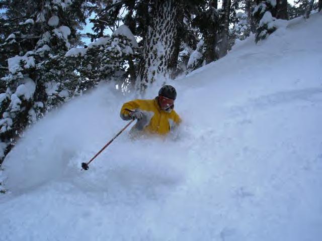 PoWder Days, waist deep at its best