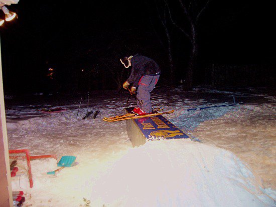 really old backyard shot