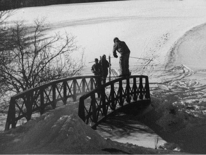 Black and white kwini bridge rail