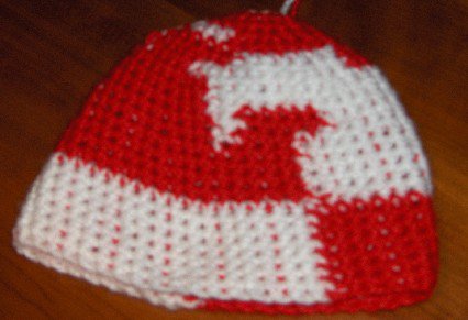 Red and White hat