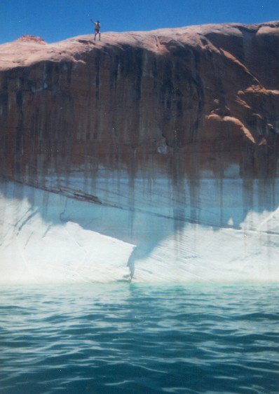 70 ft cliff jump