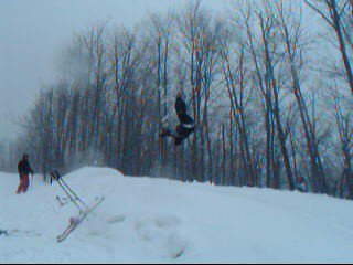 first backflip attempt