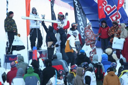 1 place polish freeskiing open rail session