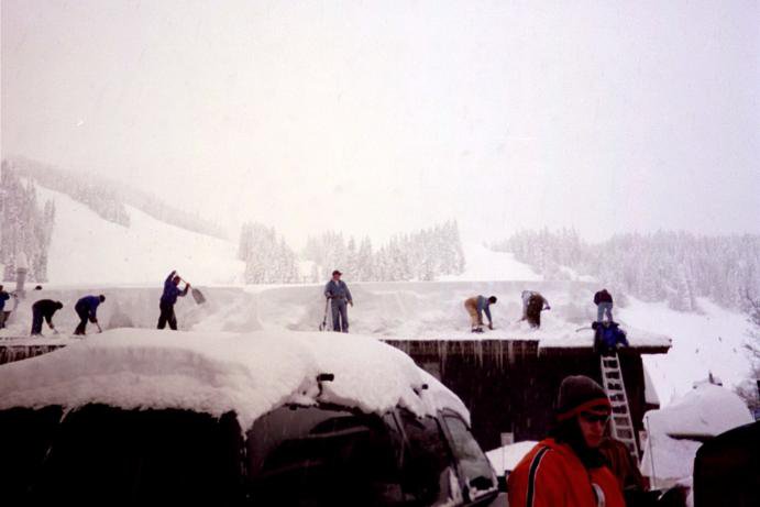 Clearing the Roof