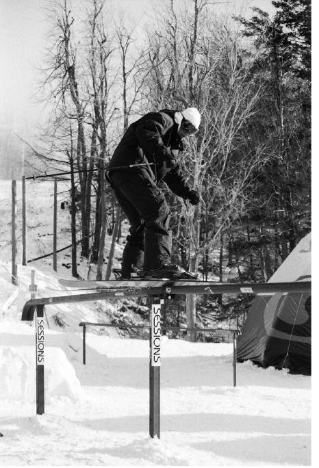 rail jam at st-brun with legare, a long time ago!