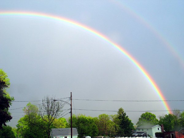 Double rainbow