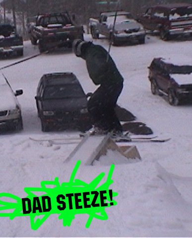 my dad sliding a FDFD (vid capture)