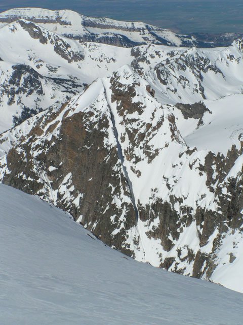 cool line in the tetons