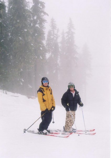 foggy day in whistler...