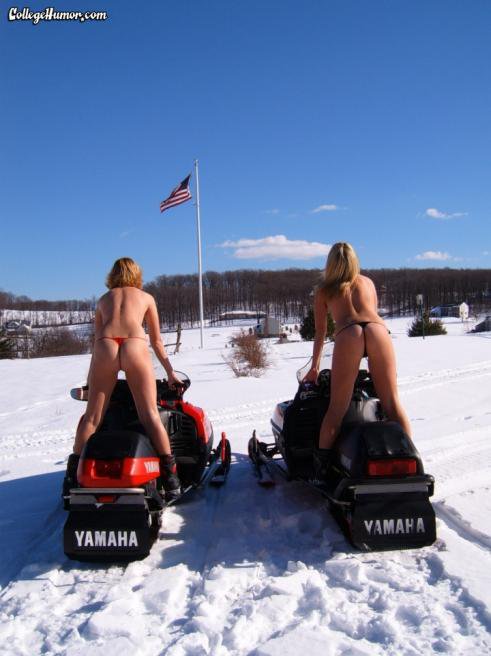 snowmobiles rule